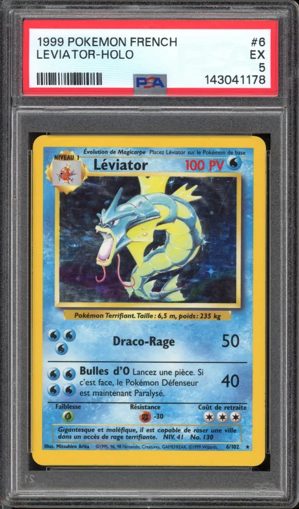 PSA 5 Léviator Holo