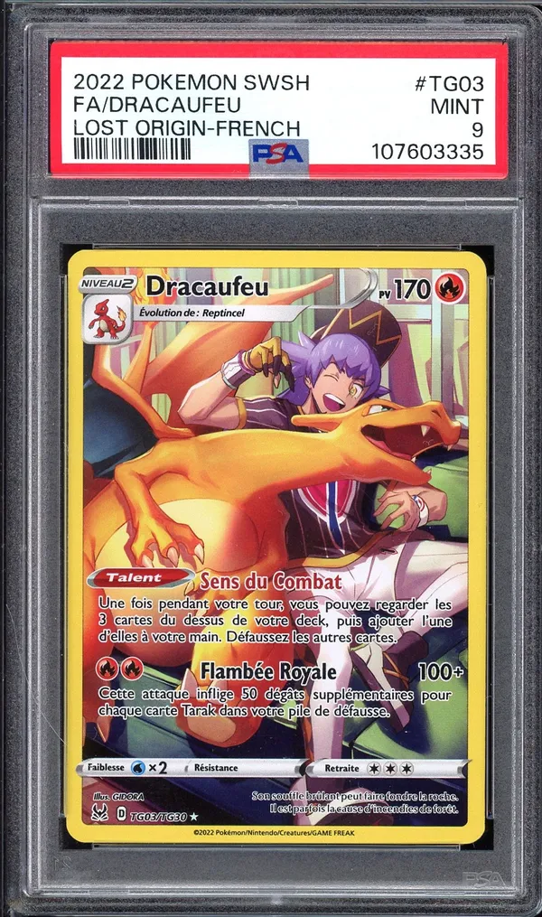 PSA 9 Dracaufeu
