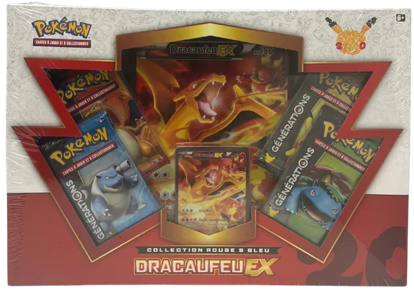 Coffret Collection XY Rouge & Bleu Dracaufeu Ex