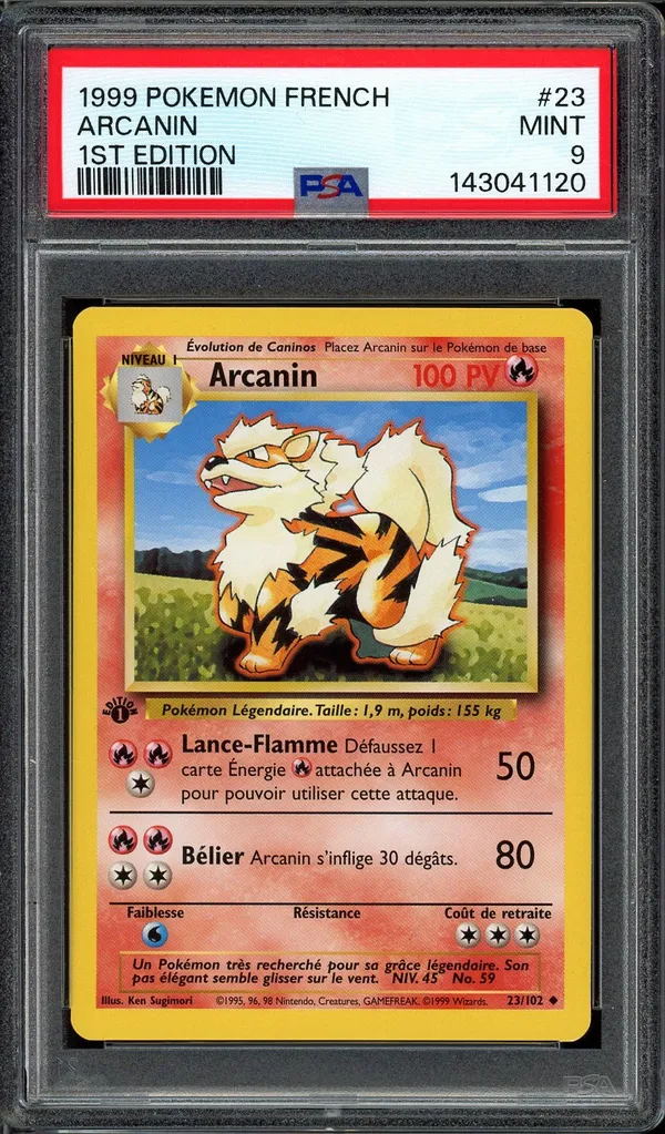 PSA 9 Arcanin