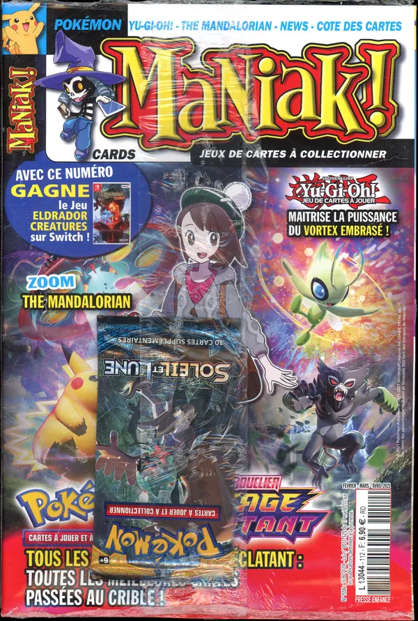 Magazine Maniak ! avec Booster Soleil Et Lune