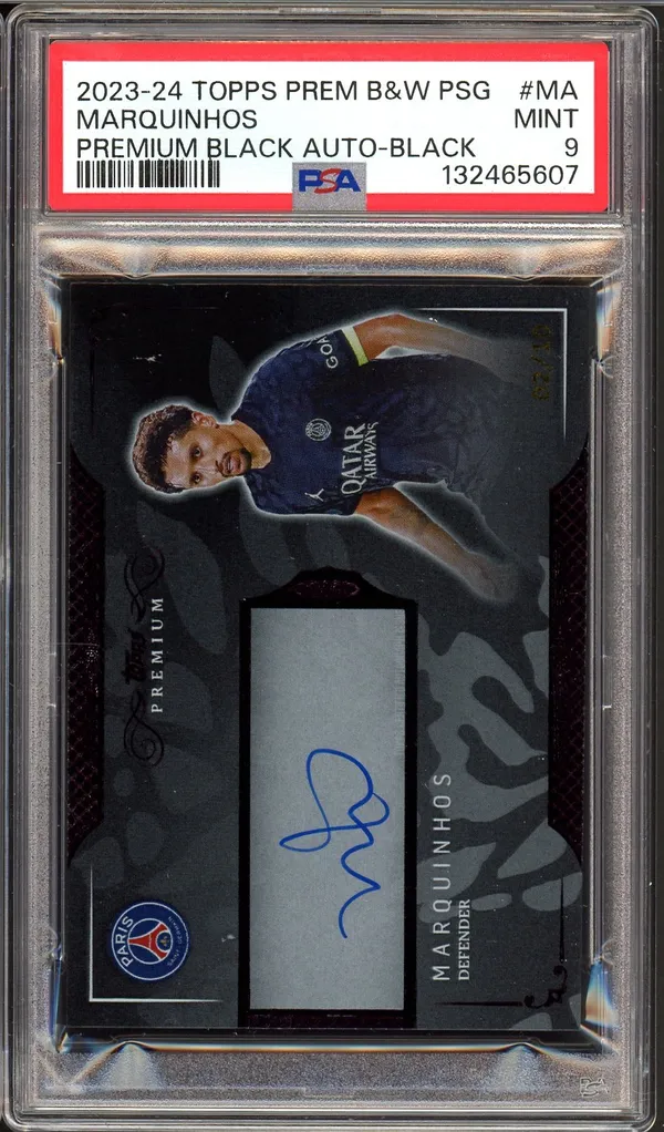 PSA 9 Marquinhos Autograph