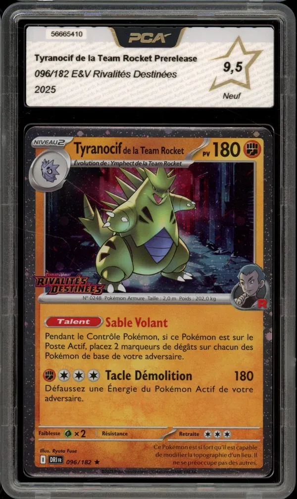 PCA 9.5 Tyranocif de la Team Rocket