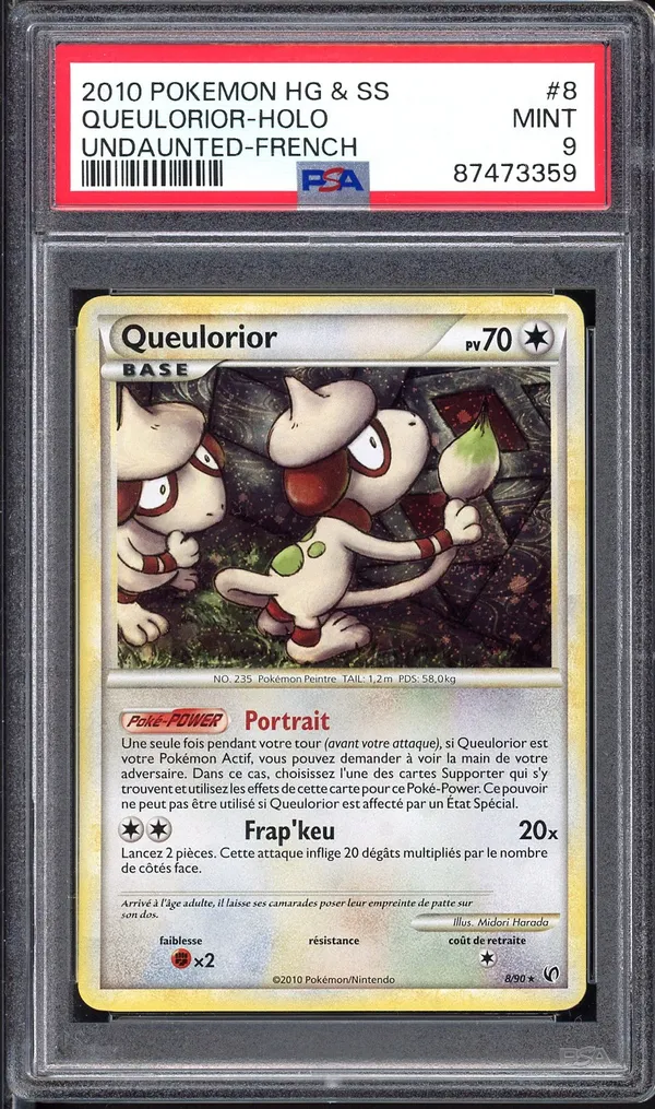 PSA 9 Queulorior Holo