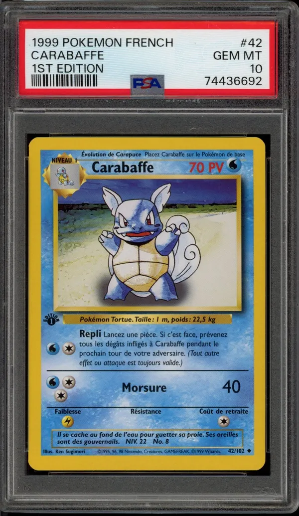 PSA 10 Carabaffe