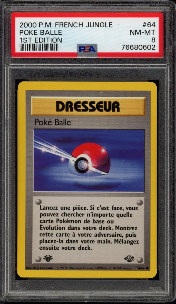 PSA 8 Poké Balle