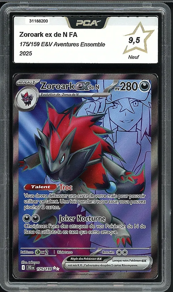 PCA 9.5 Zoroark Ex de N