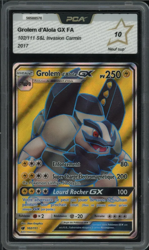 PCA 10 Grolem d'Alola Gx