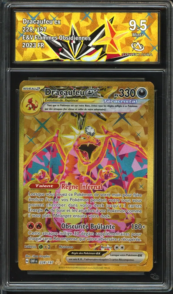 CA 9.5 Dracaufeu Ex Gold