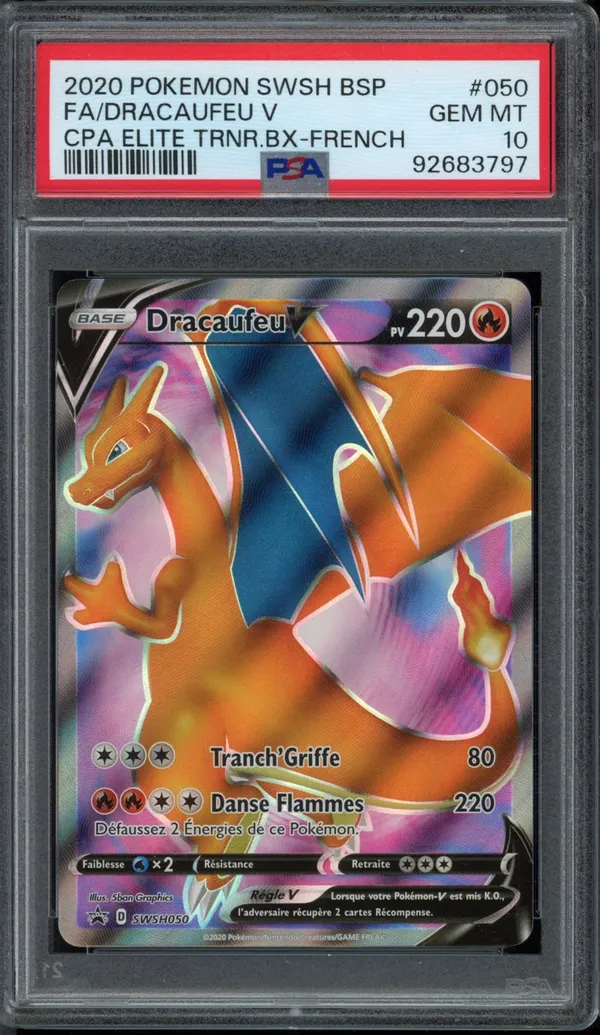 PSA 10 Dracaufeu V