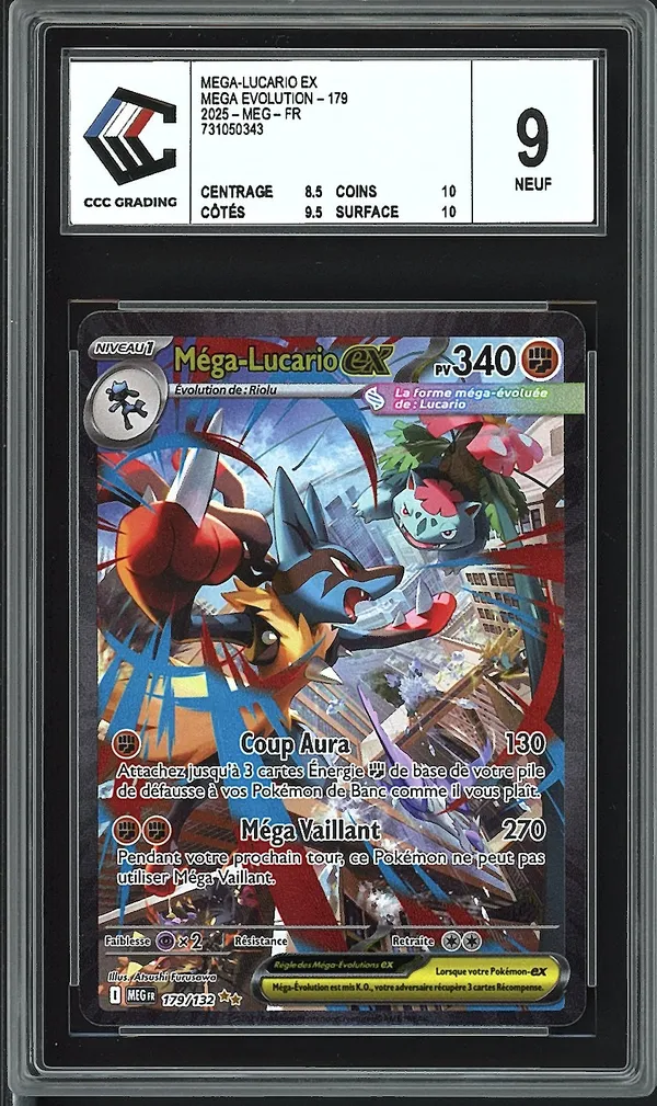 CCC 9 Méga-Lucario Ex