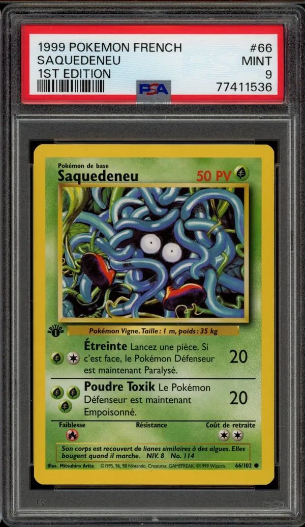 PSA 9 Saquedeneu