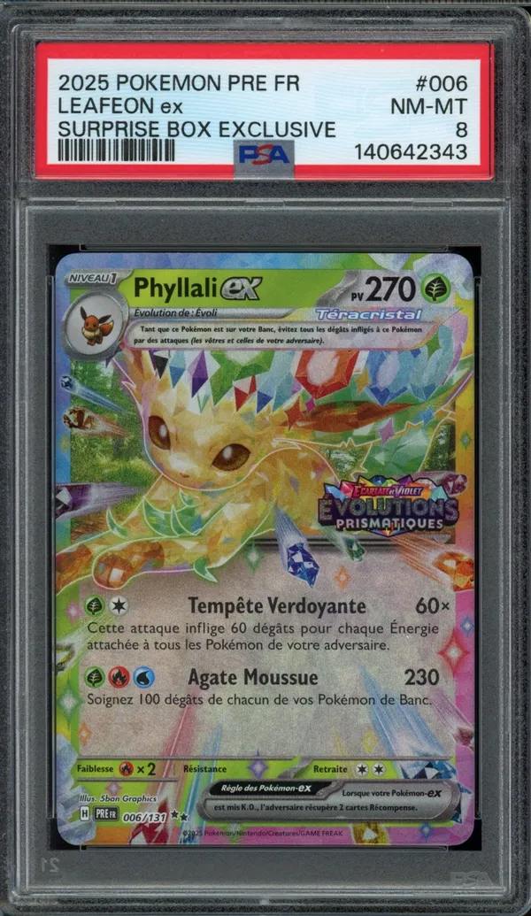 PSA 8 Phyllali Ex