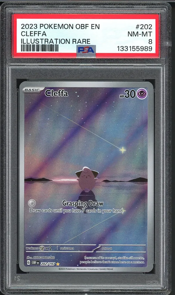 PSA 8 Cleffa