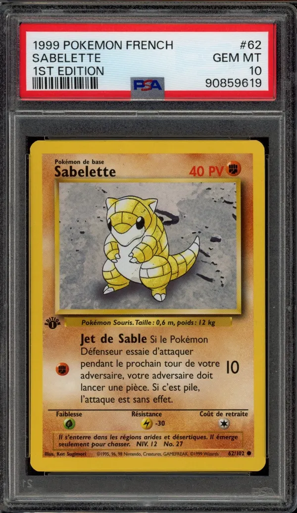 PSA 10 Sabelette
