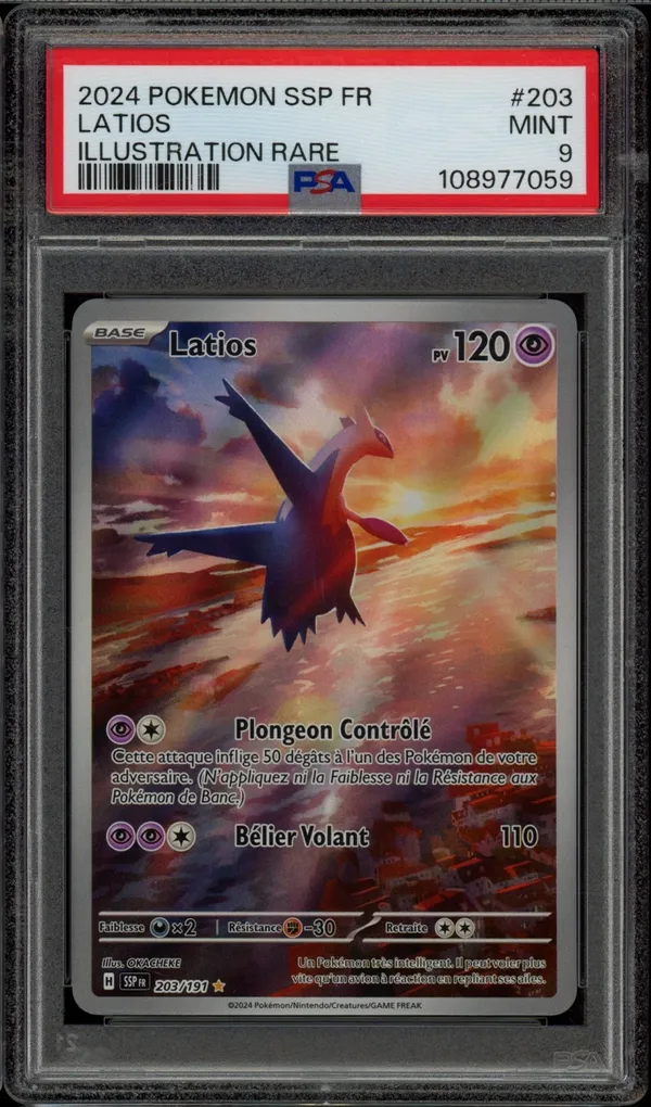PSA 9 Latios