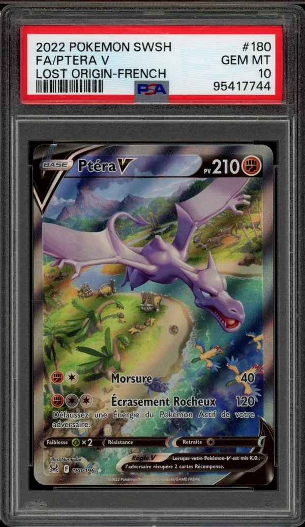 PSA 10 Ptéra V