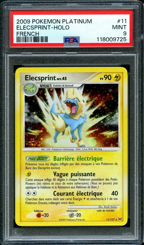 PSA 9 Elecsprint Holo