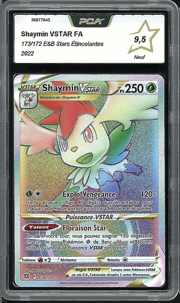 PCA 9.5 Shaymin VStar Rainbow