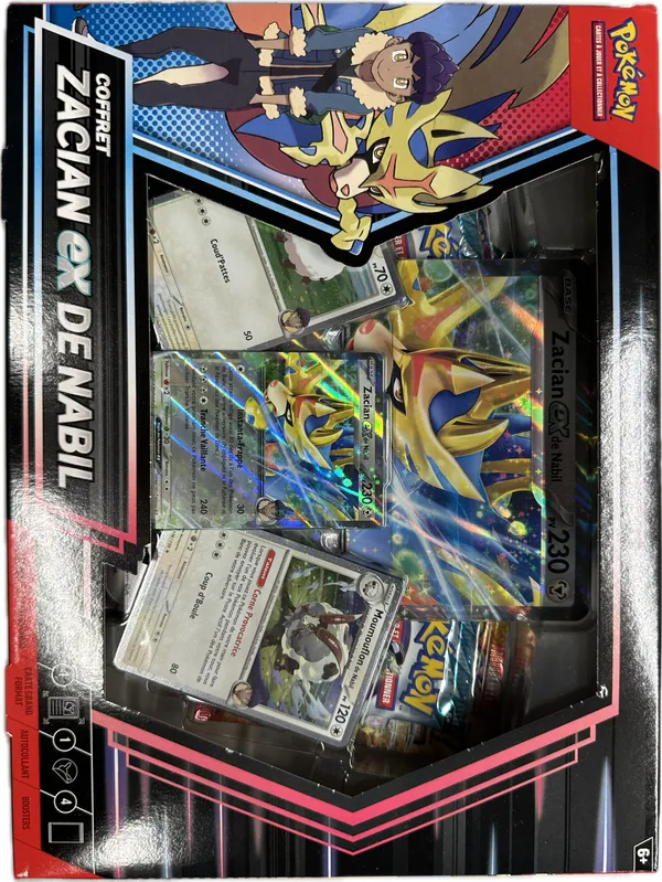 Coffret Zacian Ex de Nabil