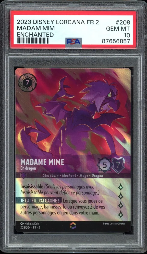 PSA 10 Madame Mime Enchantée