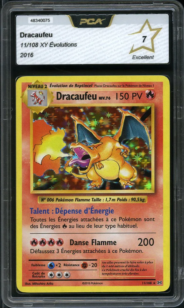 PCA 7 Dracaufeu Holo