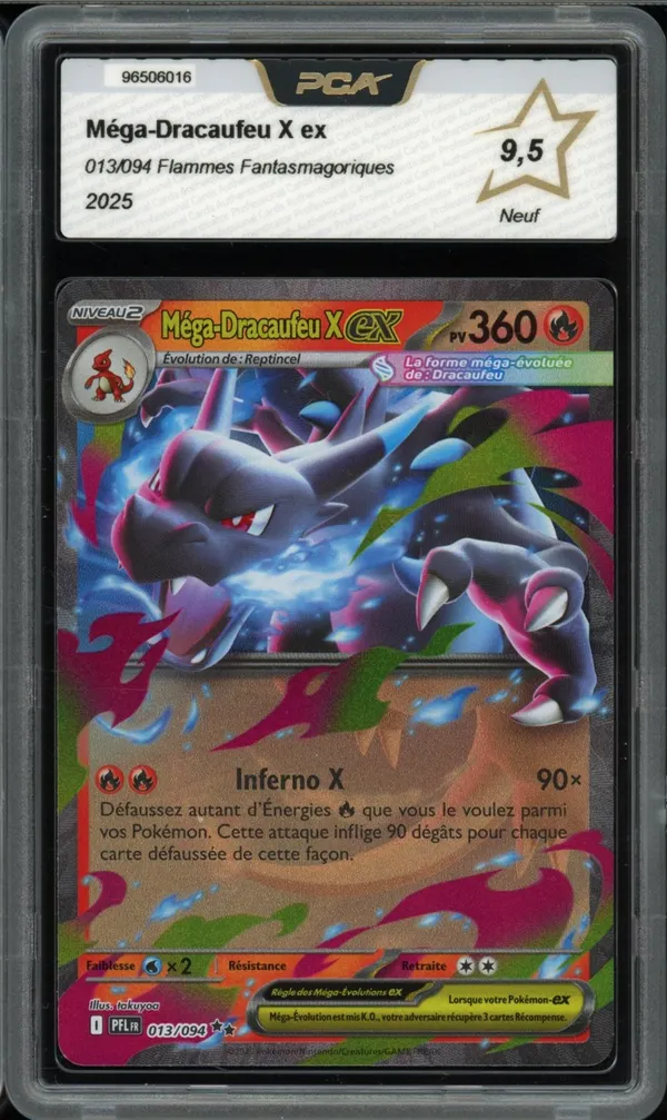 PCA 9.5 Méga-Dracaufeu X Ex