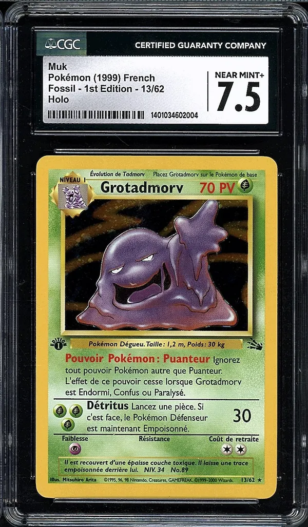 CGC 7.5 Grotadmorv Holo