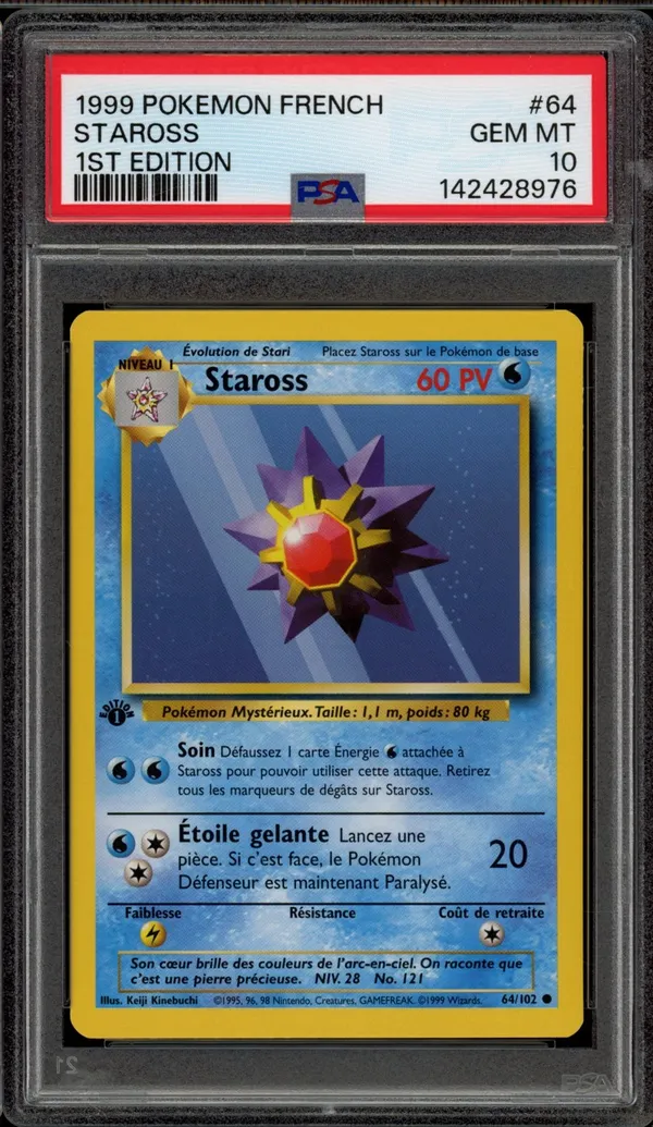 PSA 10 Staross