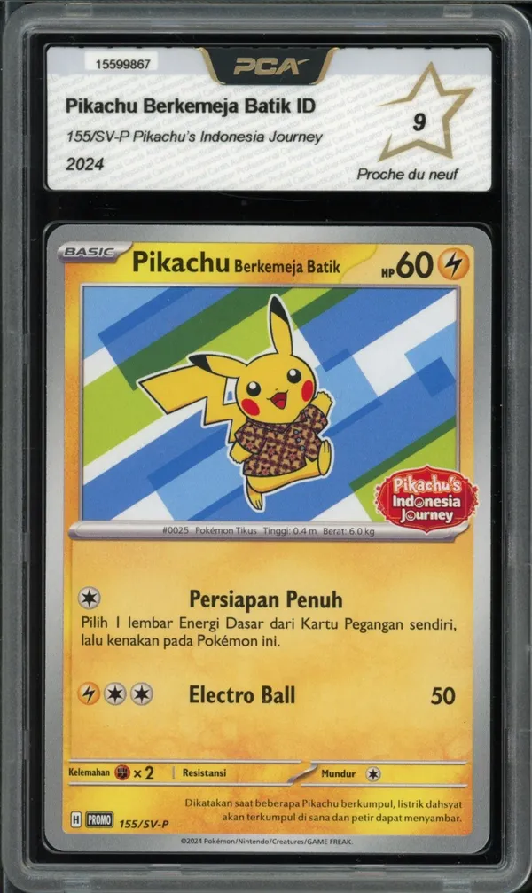 PCA 9 Pikachu