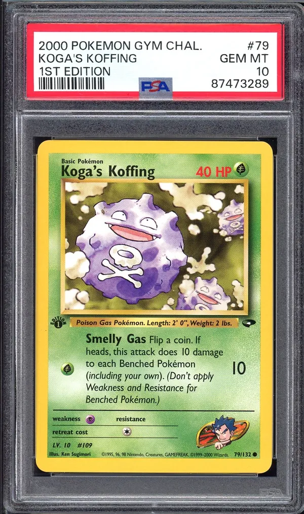 PSA 10 Koga's Koffing