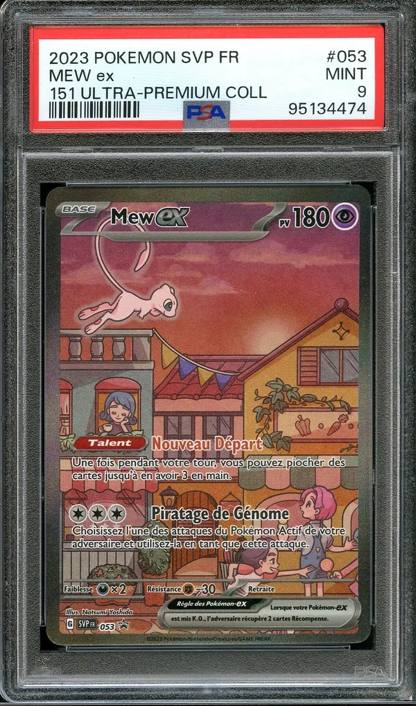 PSA 9 Mew Ex