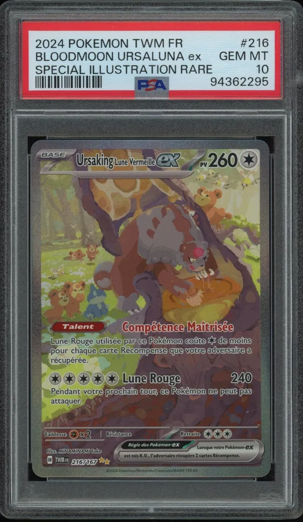PSA 10 Ursaking Lune Vermeille Ex