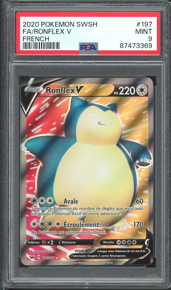 PSA 9 Ronflex V