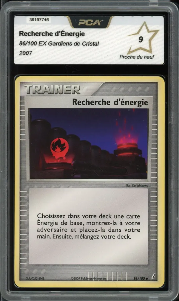 PCA 9 Recherche d'Energie