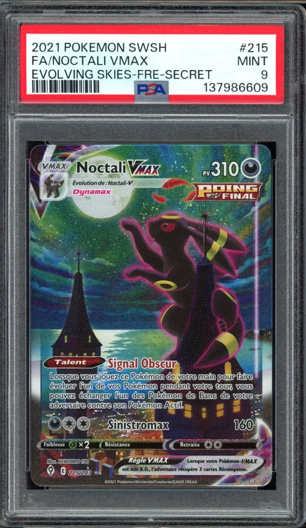PSA 9 Noctali VMax