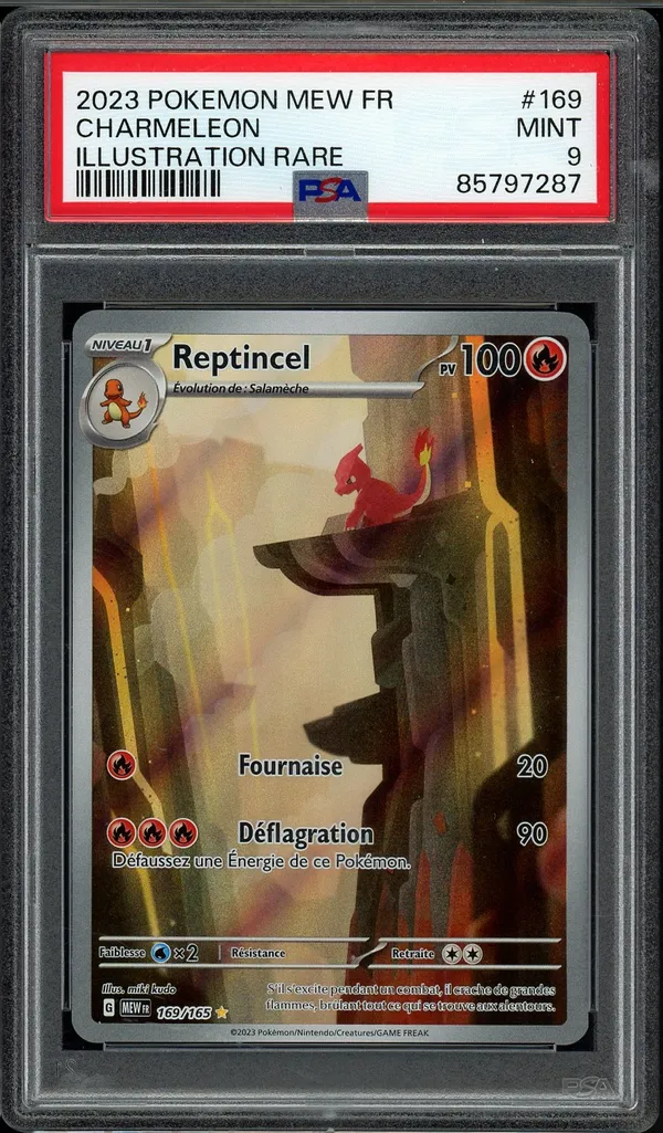 PSA 9 Reptincel