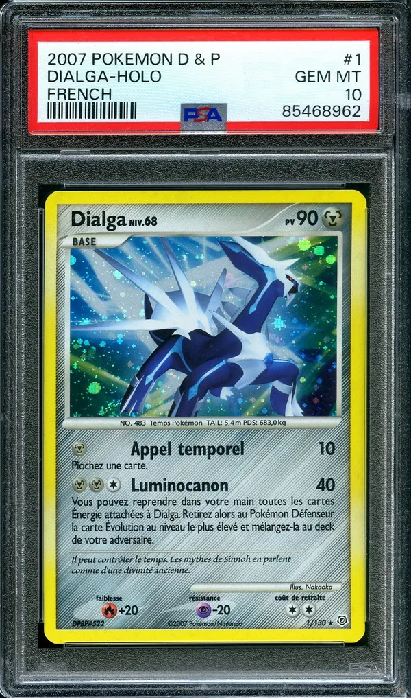 PSA 10 Dialga Holo