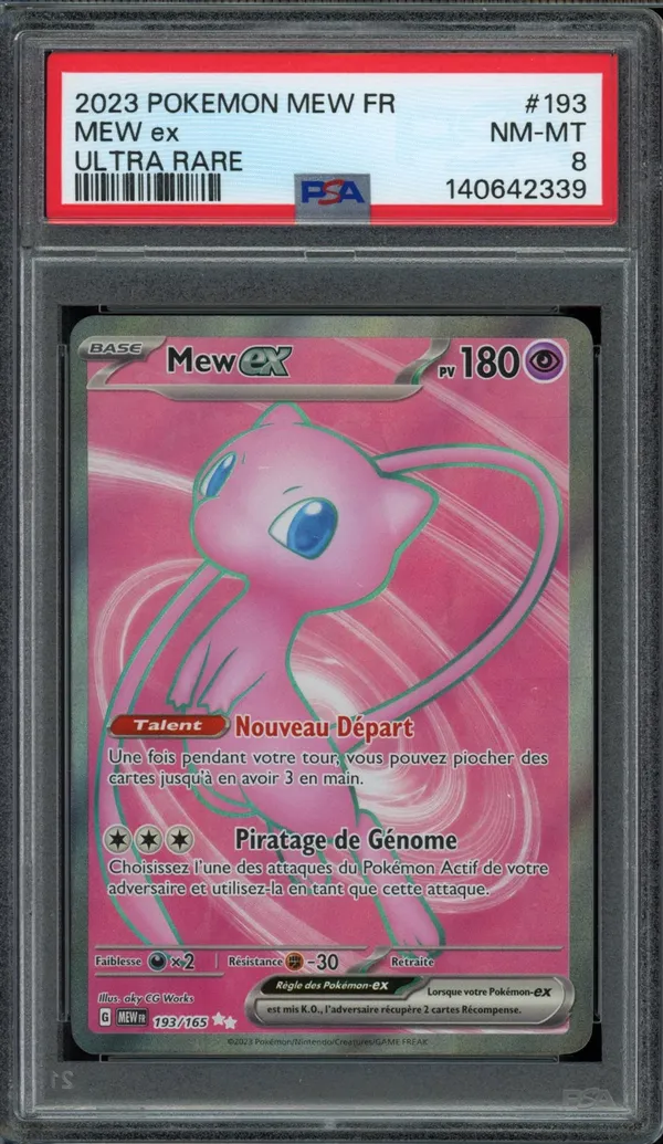 PSA 8 Mew Ex