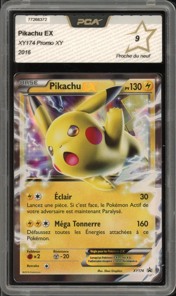 PCA 9 Pikachu Ex