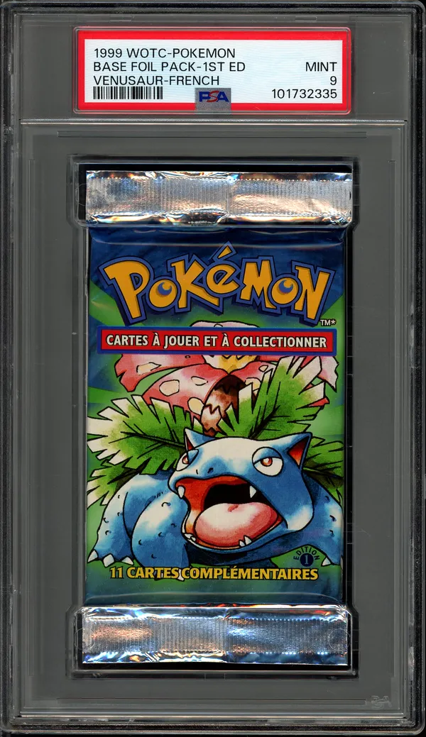 PSA 9 Booster Set de Base Édition 1