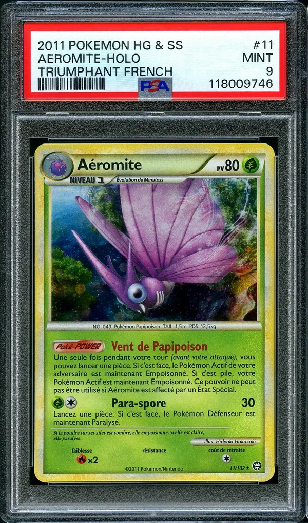 PSA 9 Aéromite Holo