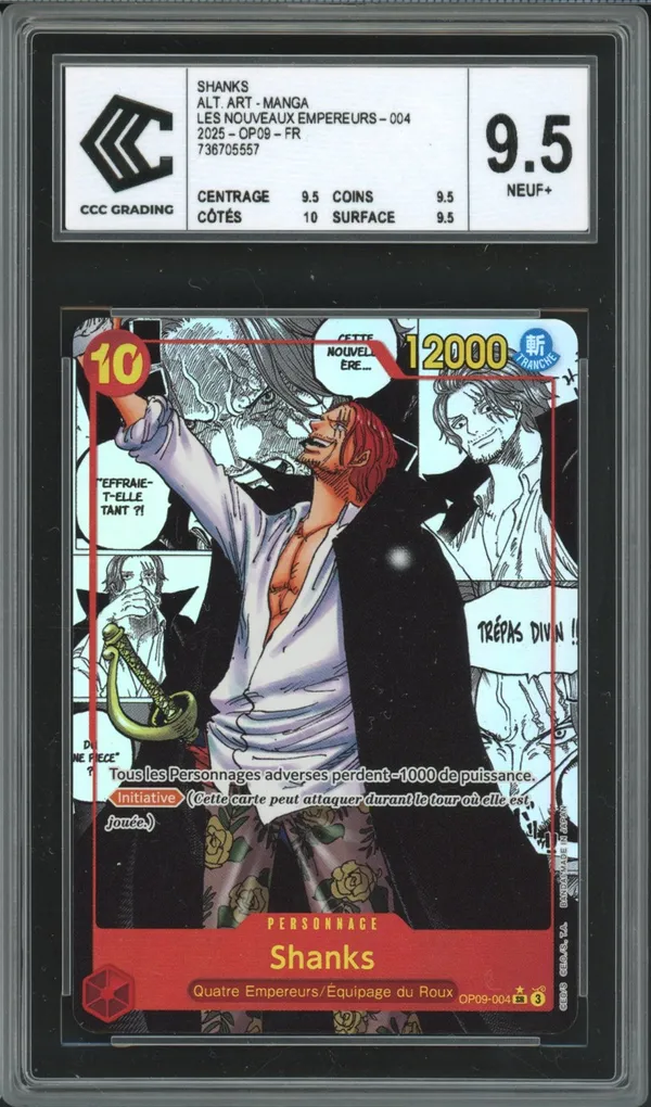 CCC 9.5 Shanks Manga