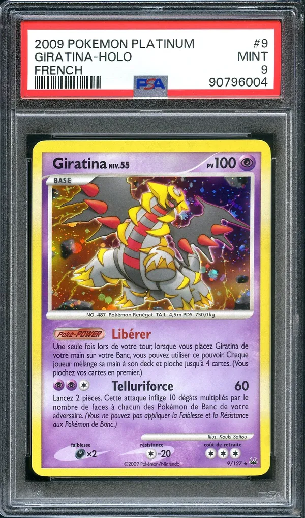 PSA 9 Giratina Holo
