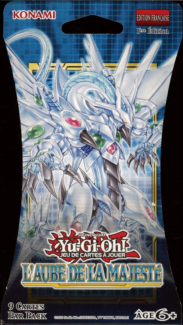 Booster Blister Yu-Gi-Oh! L'Aube de la Majesté