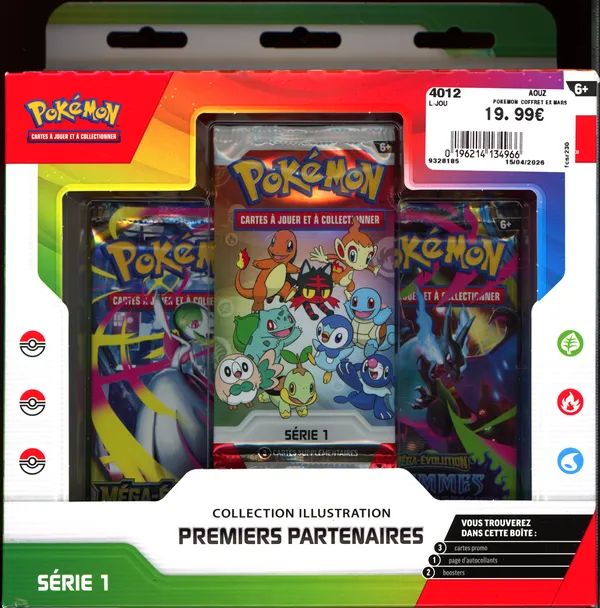 Coffret Collection Illustration Premiers Partenaires