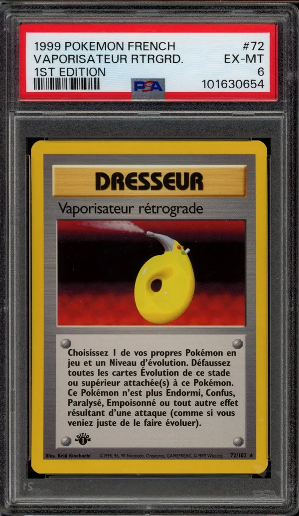 PSA 6 Vaporisateur Rétrograde