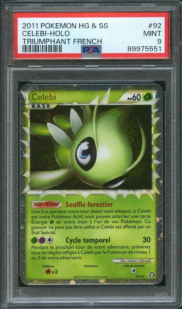 PSA 9 Celebi Prime