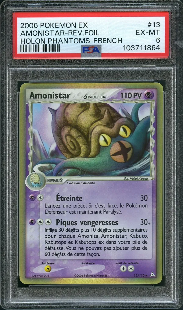 PSA 6 Amonistar Holo