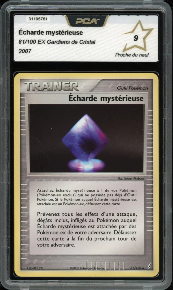 PCA 9 Echarde mystérieuse